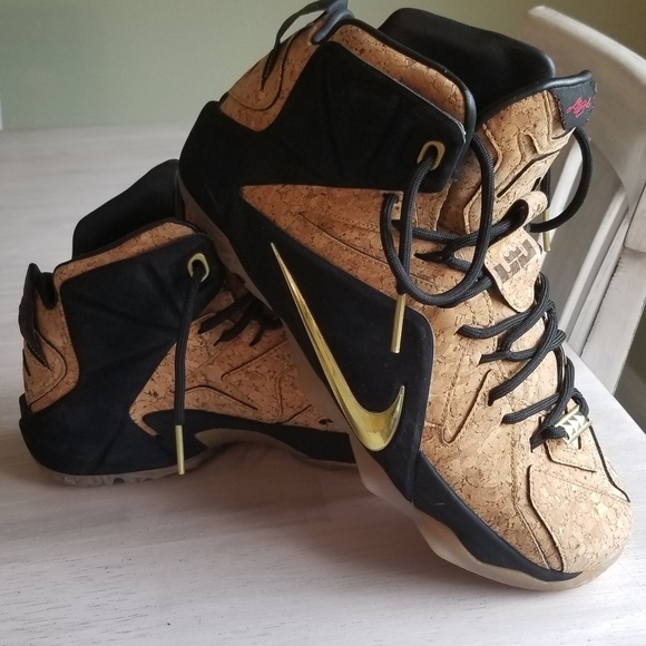 Lebron 12 cork mens sneakers - Picture 2 of 4